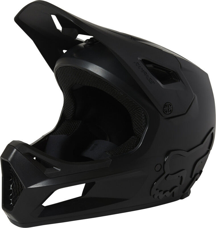 Fox Rampage Helmet Youth, black/black S | 49-50cm 2021 Kaski dla dzieci 27618-021-YS