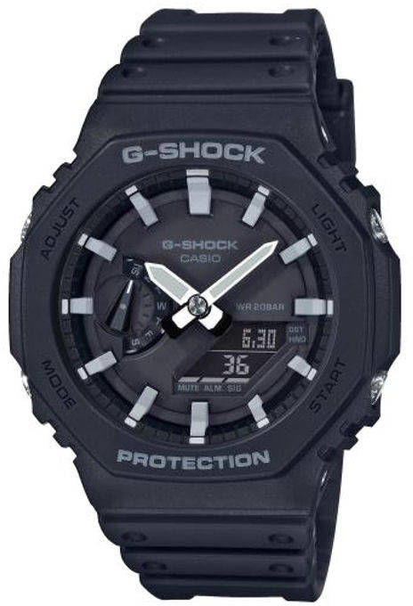 G-Shock Zegarek Casio GA-2100-1AER Męski GA-2100-1AER