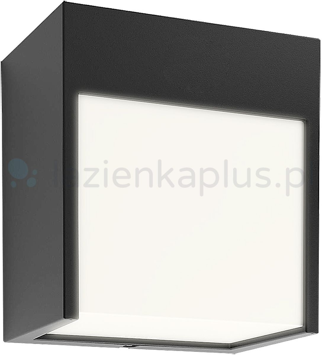 Rabalux Balimo kinkiet zewnętrzny czarny aluminium 7476