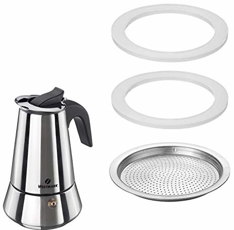 Westmark zaparzacz do espresso, srebro