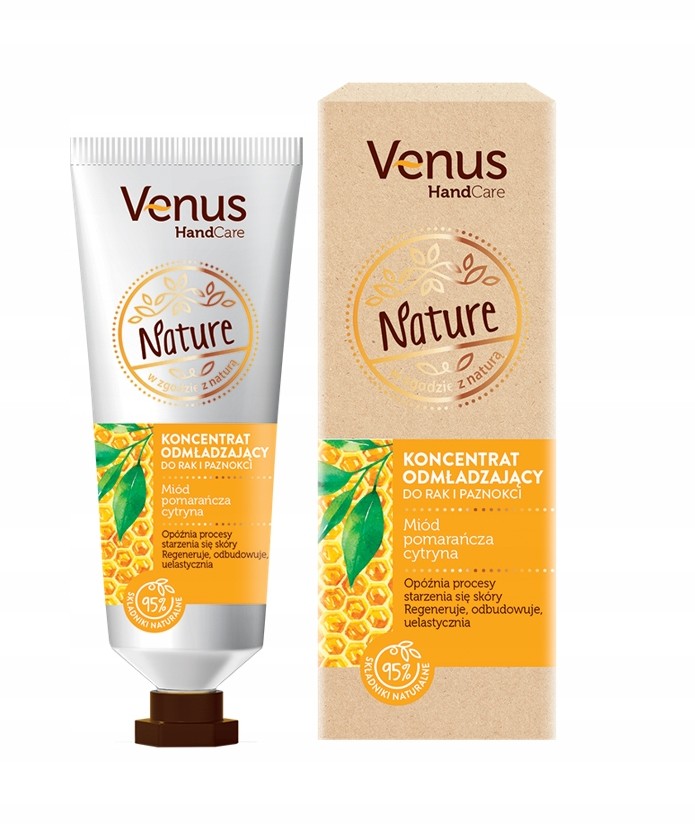 Venus Nature - Koncentrat Odmładzający Do Rąk