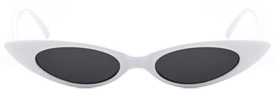 Okulary przeciwsłoneczne ELEGANT kocie biel OK262WZ2