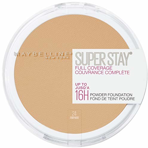 Maybelline New York Super Stay Full Coverage 16H Powder Foundation Nr. 24 Fair Nude, 43 g