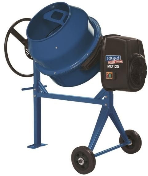 VidaXL budowlana 125 l SCHEPPACH MIX 125
