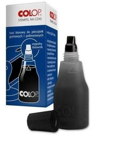 Colop Tusze do stempli gum.'1' czarny Rabaty Porady Hurt Autoryzowana dystrybucja Szybka dostawa