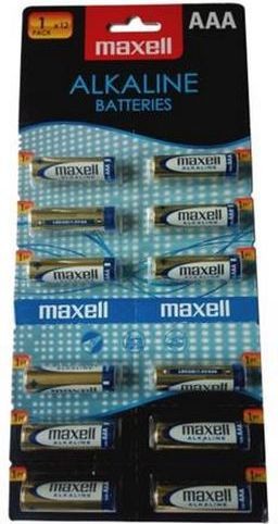 Maxell Bateria AAA Blister 12 sztuk 790358.00.CN