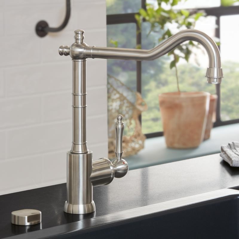 Villeroy & Boch Avia 2.0 V&B baterie zlewozmywakowa niskociśnieniowa stal nierdzewna 924011LC 924011LC