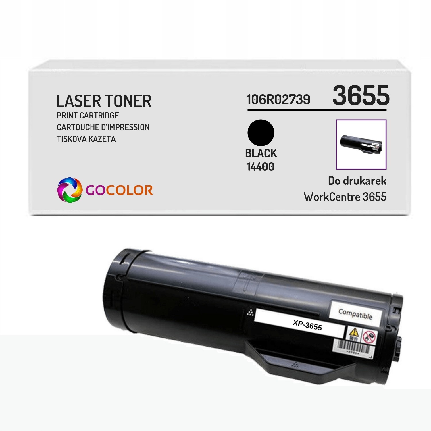 Toner 106R02739 zamiennik z Xerox WorkCentre 3655