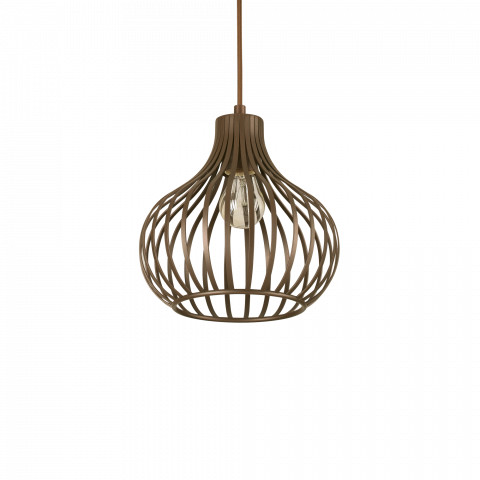 Ideal Lux Lampa sufitowa Onion SP1 D23 205281 nowoczesna oprawa sufitowa w kolorze brązowym 205281