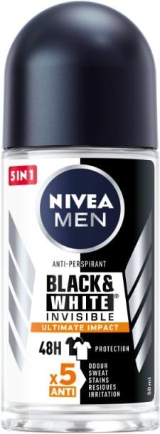 Nivea MEN Black & White Invisible Antyperspirant w kulce