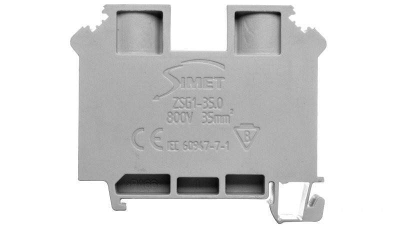 Legrand Złączka szynowa 2-przewodowa 2,5mm2 szara 037261 037261