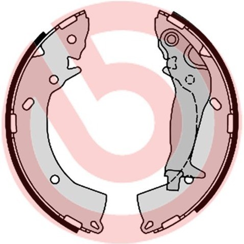 LPR GROUP Zestaw szczęk hamulcowych GROUP 08670