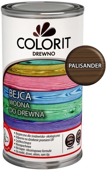 Colorit Bejca wodna  Drewno palisander 0 5 l