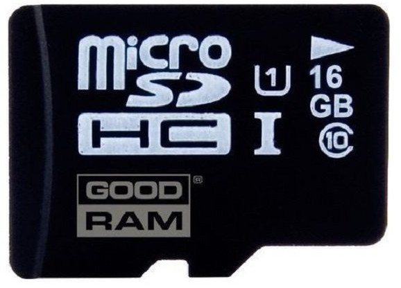 Goodram Micro SDHC Class 10 16GB (WYL16GB)