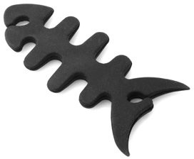 System-S System-S organizer kablowy na słuchawki czarny 49343945