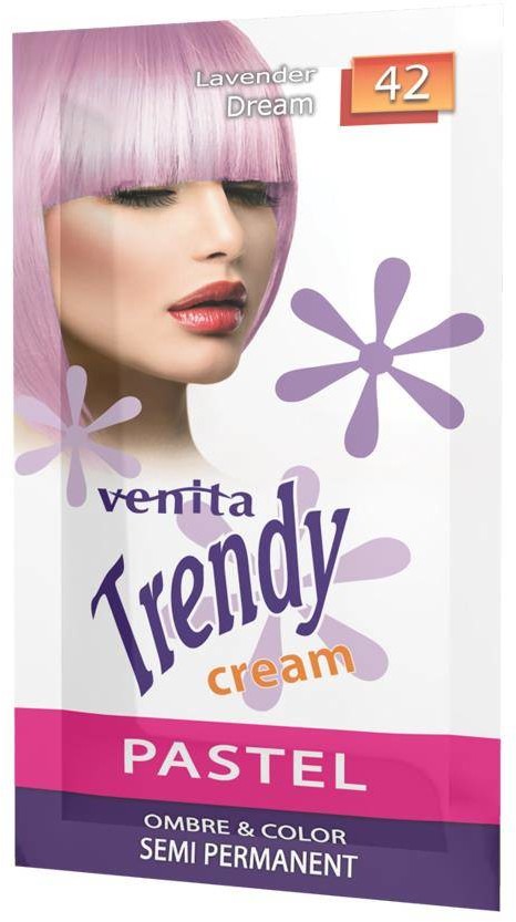 Venita Trendy Cream Ultra krem do koloryzacji włosów 42 Lavender Dream 35ml 99863-uniw