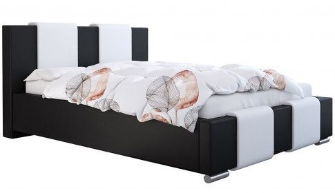 Podwójne łóżko z zagłówkiem 180x200 Lamar 2X