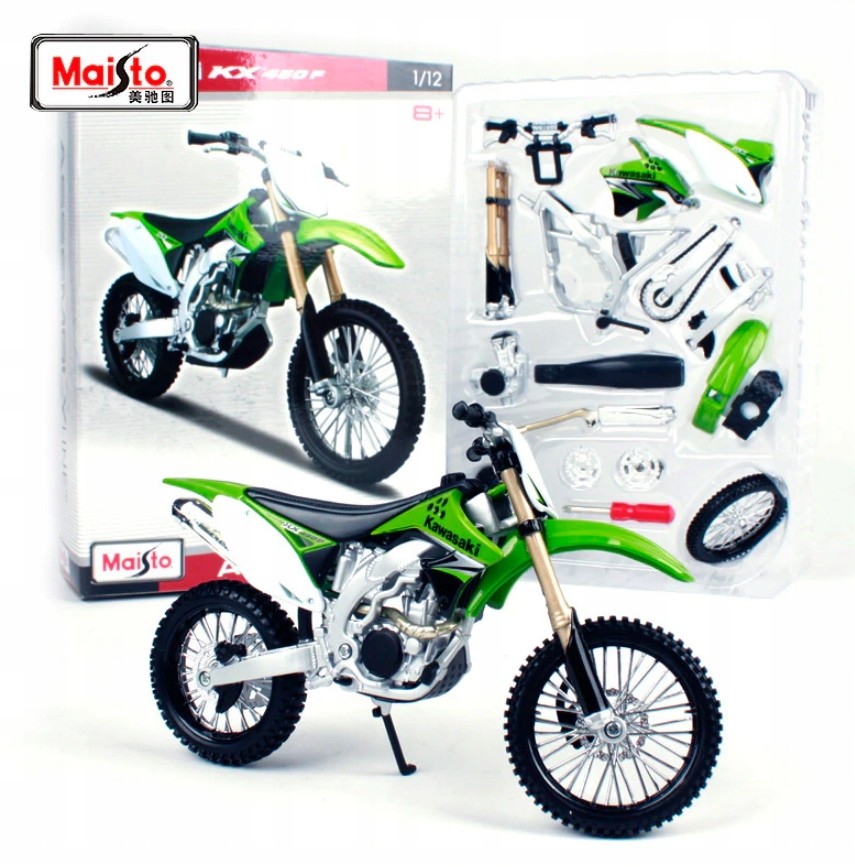 Kawasaki Kx 450 Cross Model Do Składania 1:12