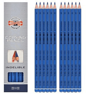 Ołówek E kopiowy niebieski