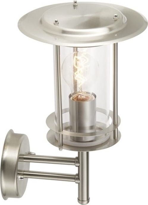 Brilliant Kinkiet Kinkiet ogrodowy IP44 chromowany York 44781/82 44781/82