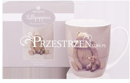 Ashdene KUBEK PORCELANOWY Lillipippins - Pluszowy Miś 16326