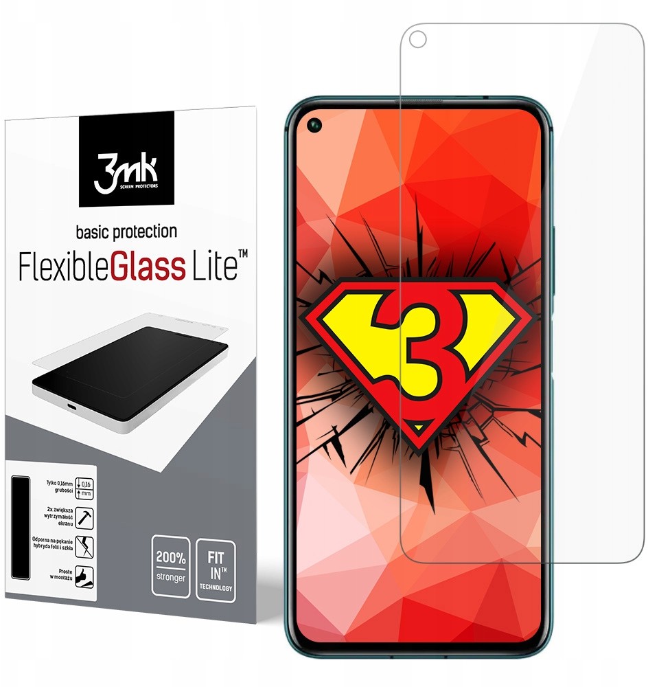 Фото - Захисне скло / плівка Honor 3mk FlexibleGlass Lite do  20 