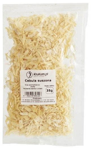 KruKam Cebula suszona płatek 35g