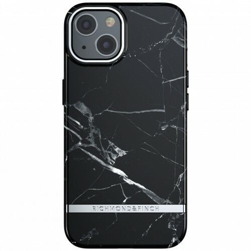 Richmond & Finch Etui Black Marble iPhone 13, czarne 7350111352721