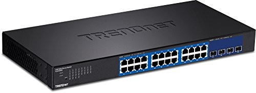 TRENDnet Trendnet TEG-30284 28-Port Web Smart Switch, z 24 X Gigabit ports i 4 X 10 G SFP + Slots TEG-30284