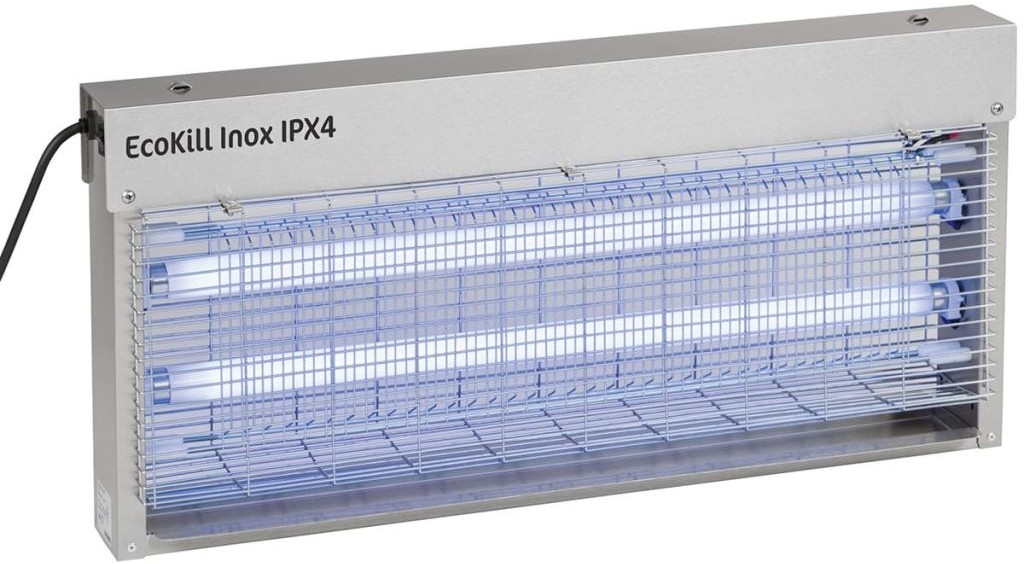 Kerbl Elektryczna pułapka na owady EcoKill Inox IPX4, 2x20 W, 299936 Kerbl