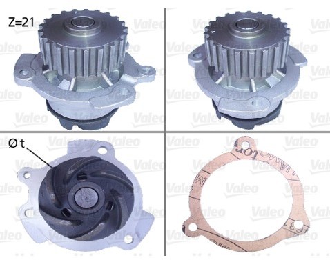 VALEO Pompa wodna 506151
