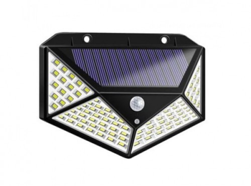 Lampa solarna z czujnikiem ruchu zmierzchu 100LED