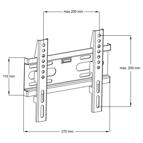 Art UCHWYT DO TV LCD/LED 14-42