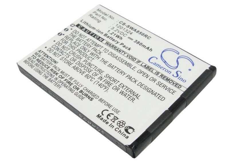 Zdjęcia - Pozostałe artykuły elektryczne CameronSino Sierra Wireless AirCard 595U / 1201324 380mAh 1.22Wh Li-Ion 3.7V (Cameron 