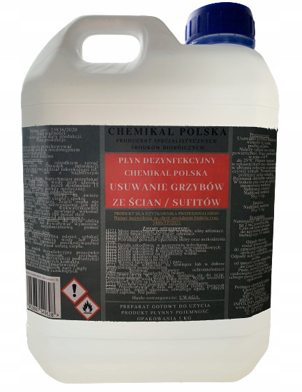 Preparat do usuwania grzybów 5L Grzybobójczy