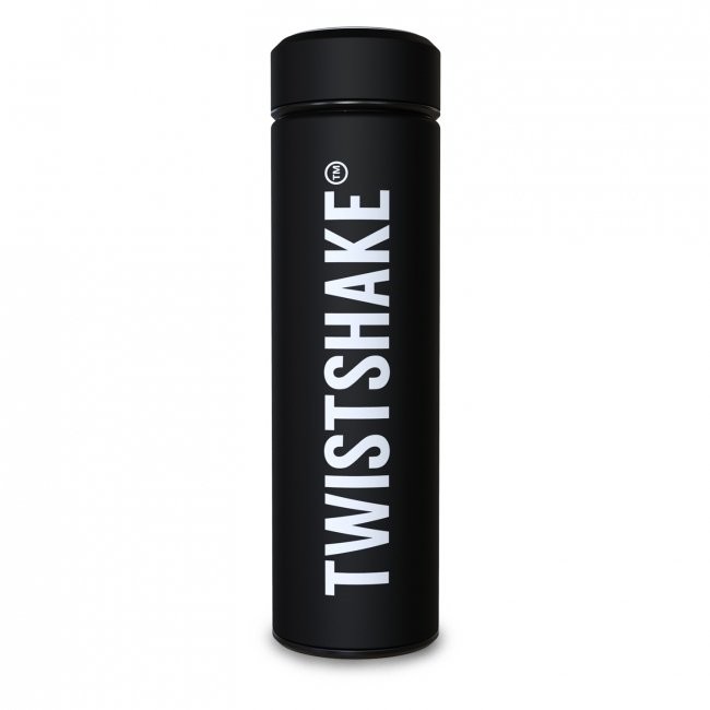 TWISTSHAKE Termos, Czarny, 420 ml