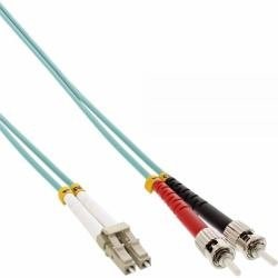 InLine 88151o LWL Duplex Cable (LC/ST, 50/125 m, OM3, 15 m) 4043718248636