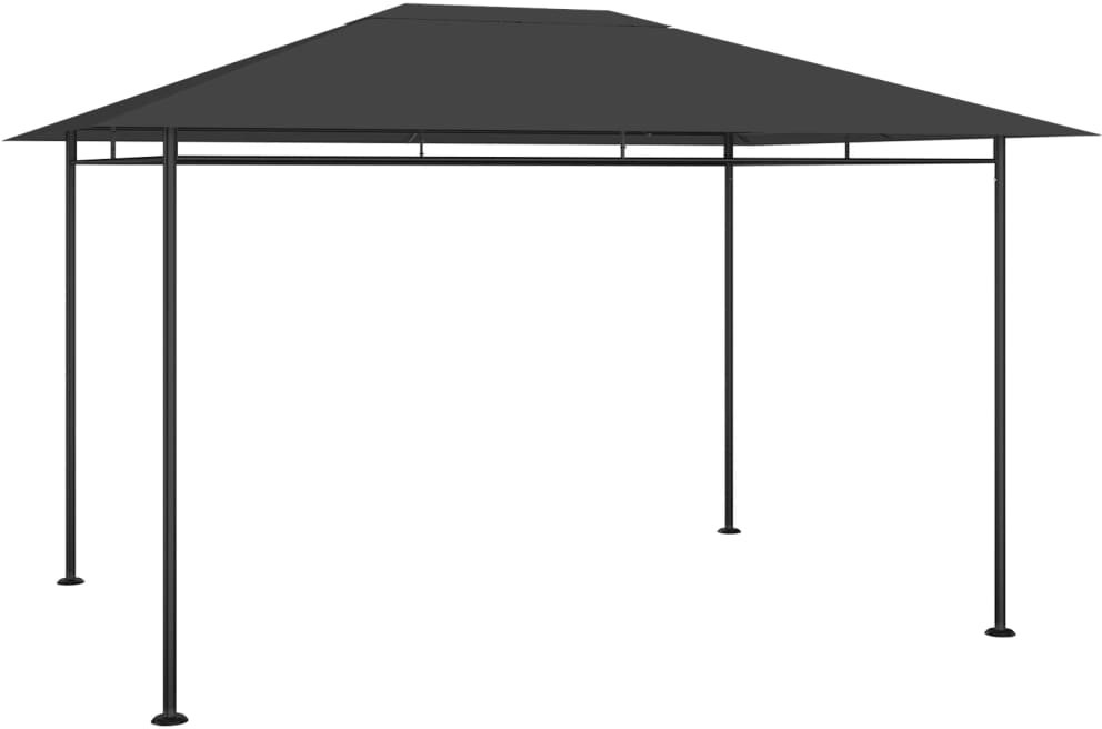 vidaXL Altana, 4x3x2,7 m, antracytowa, 180 g/m