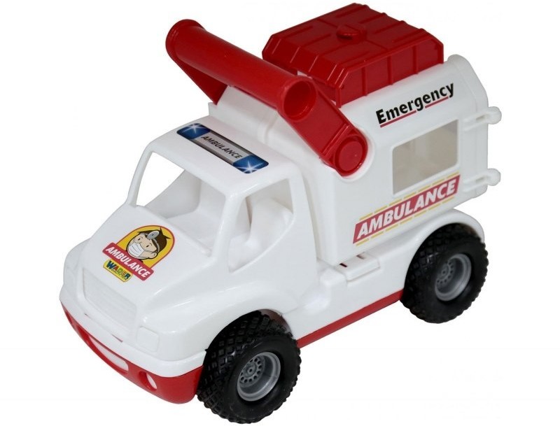 Wader Quality Toys Samochód Ambulans ConsTruck 0490