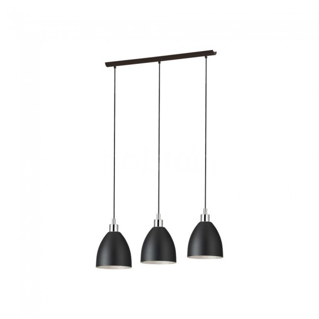 Eglo MAREPERLA Lampa Wisząca Czarny 3-punktowe Design Obszar wewnętrzny MAREPERLA 39497