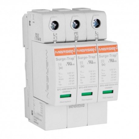 MERSEN Ogranicznik Przepięć Typ 2 C 3P 40kA STPT2-40K1000V-YPV 0878 STPT2-40K1000V-YPV