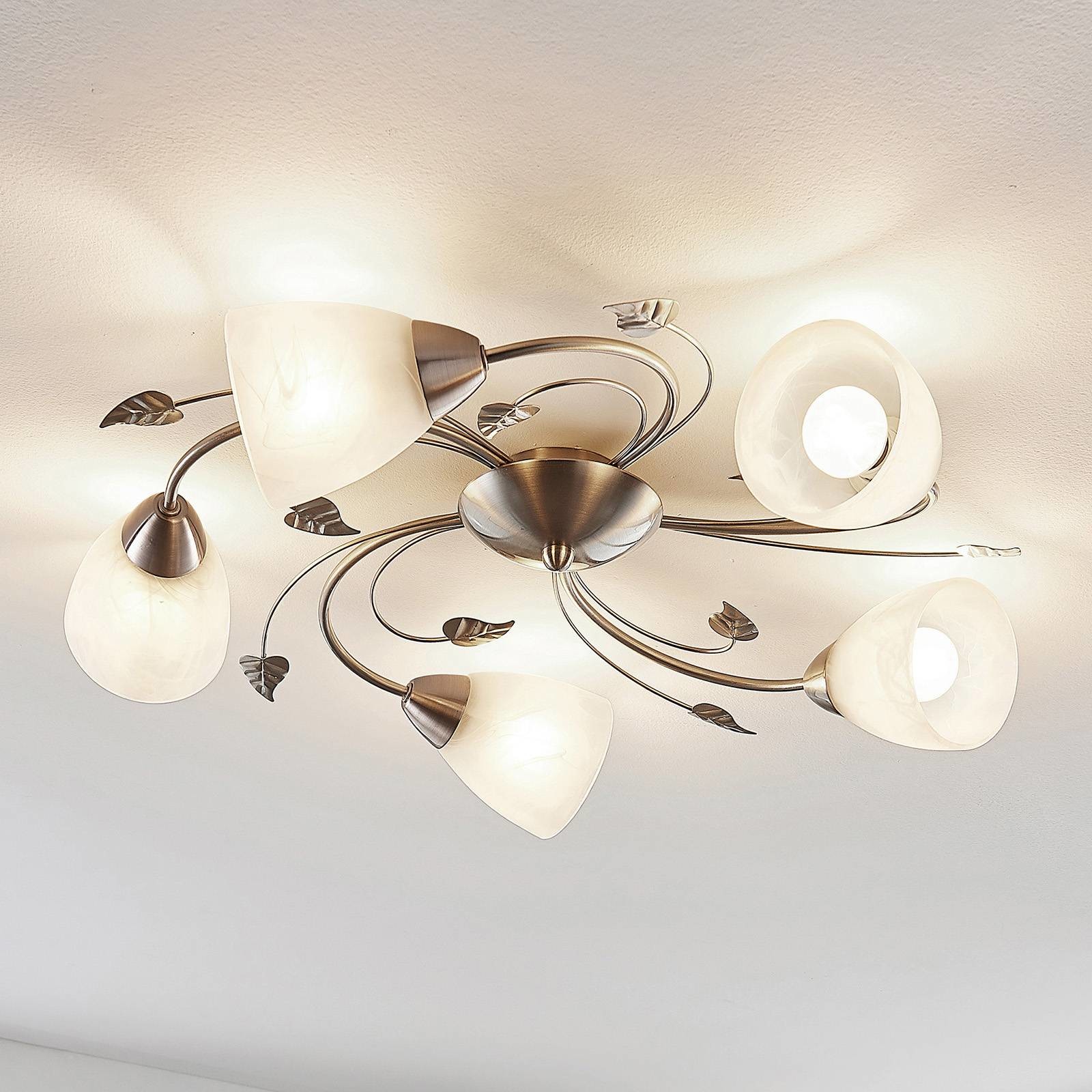 Lindby Yannie lampa sufitowa LED, 5-punktowa