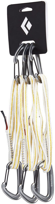 Black Diamond Miniwire Alpine Ekspres 3 szt. 2021 Ekspresy wspinaczkowe BD3811330000ALL1