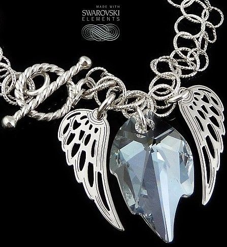 Swarovski Arande bransoletka ANGEL WING SREBRO 3944346215