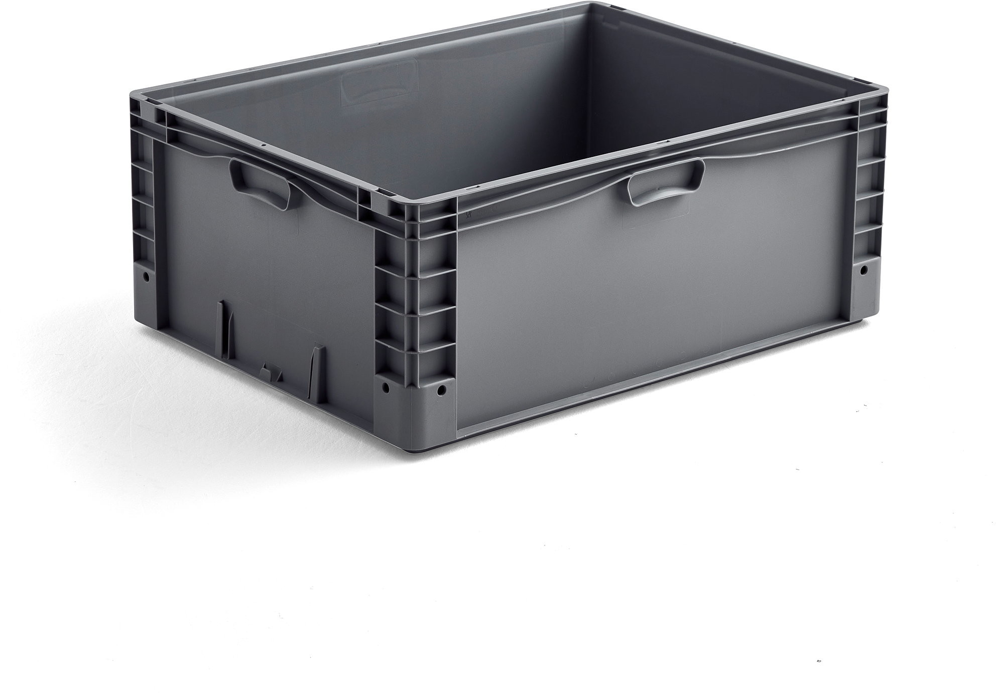 AJ Produkty Pojemnik plastikowy AJ EURO, 123 L, 800x600x320 mm