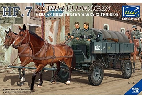 Riich Models riich Models rv35043  pojazdu  1/35 HF.7 stalowych pole wózek łącznie z 2 figurki RCH35043