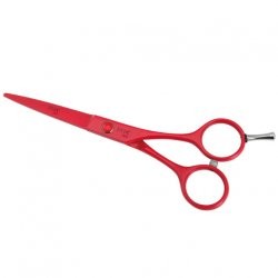 Fox Color nożyczki fryzjerskie czerwone 5.5"