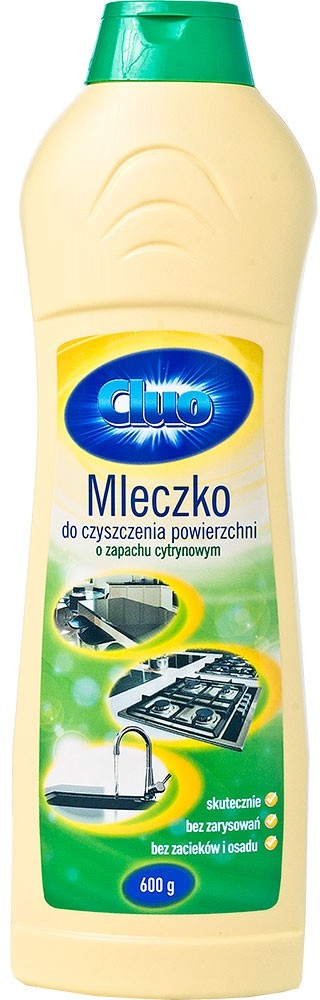 Cluo Cluo mleczko czyszczące 600g lemon fresh