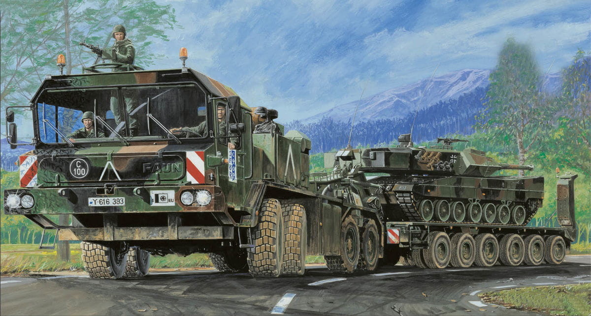 Trumpeter Faun Elephant SLT-56 Panzer transporter 00203