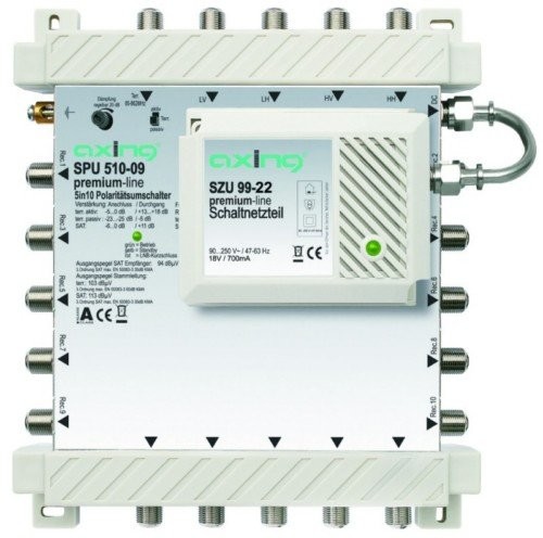 Axing Multiswitch 5/10 Spu 510-09 Kaskadowy